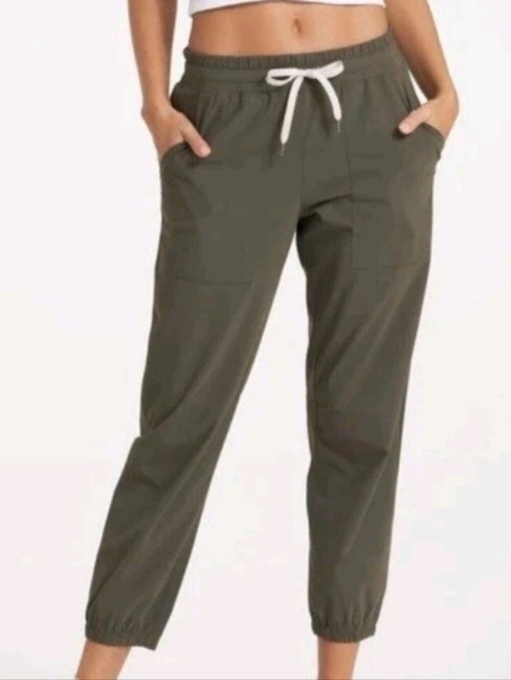 Vuori Olive Drawstring Jogger Pants
